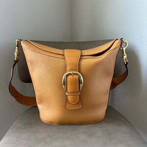 Gucci Leather Bucket Bag Vintage